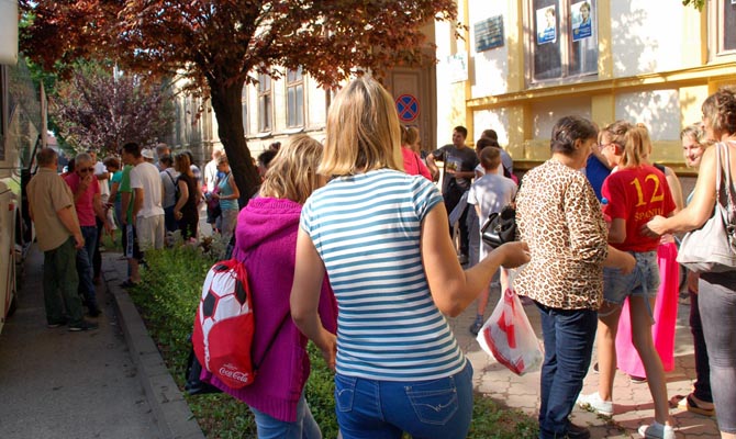 Megérkeztek a diákok Baošićból képek